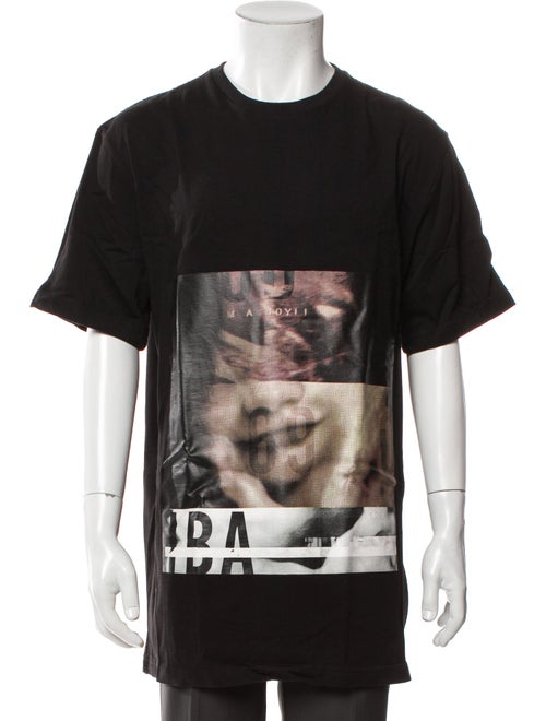 Hood by Air Graphic Print Crew Neck T-Shirt