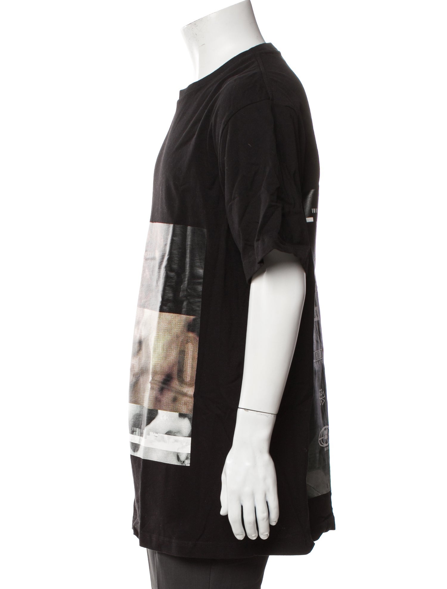 Hood by Air Graphic Print Crew Neck T-Shirt