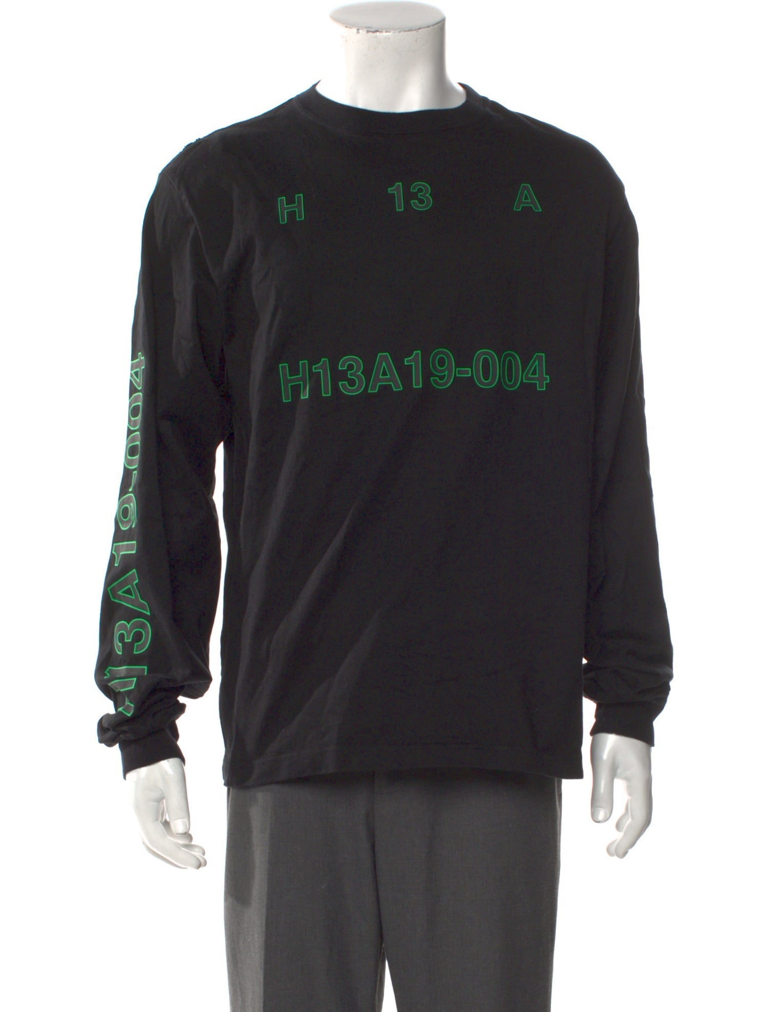 Hood by Air Graphic Print Crew Neck T-Shirt