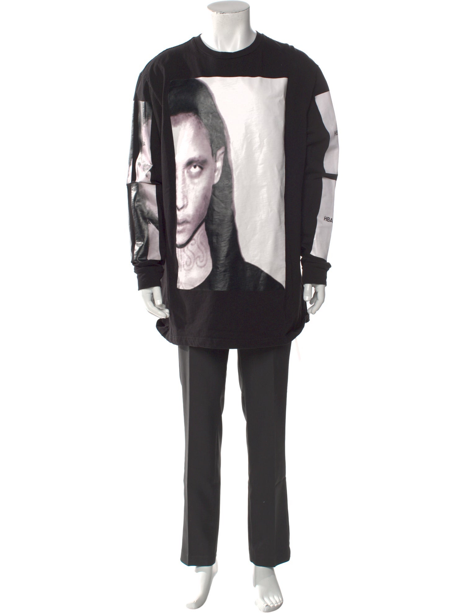 Hood by Air Graphic Print Crew Neck T-Shirt