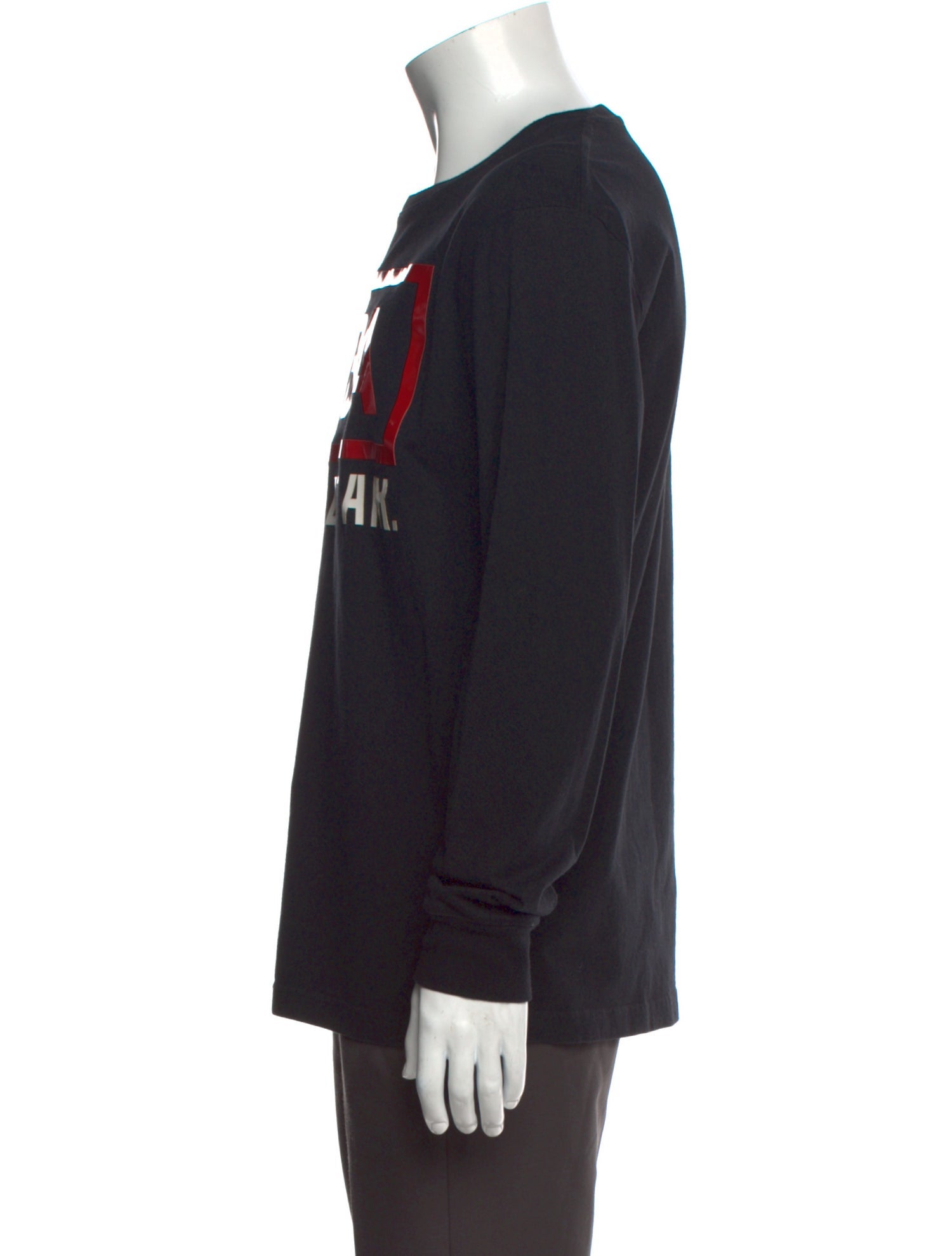 Hood by Air Graphic Print Long Sleeve Shirt