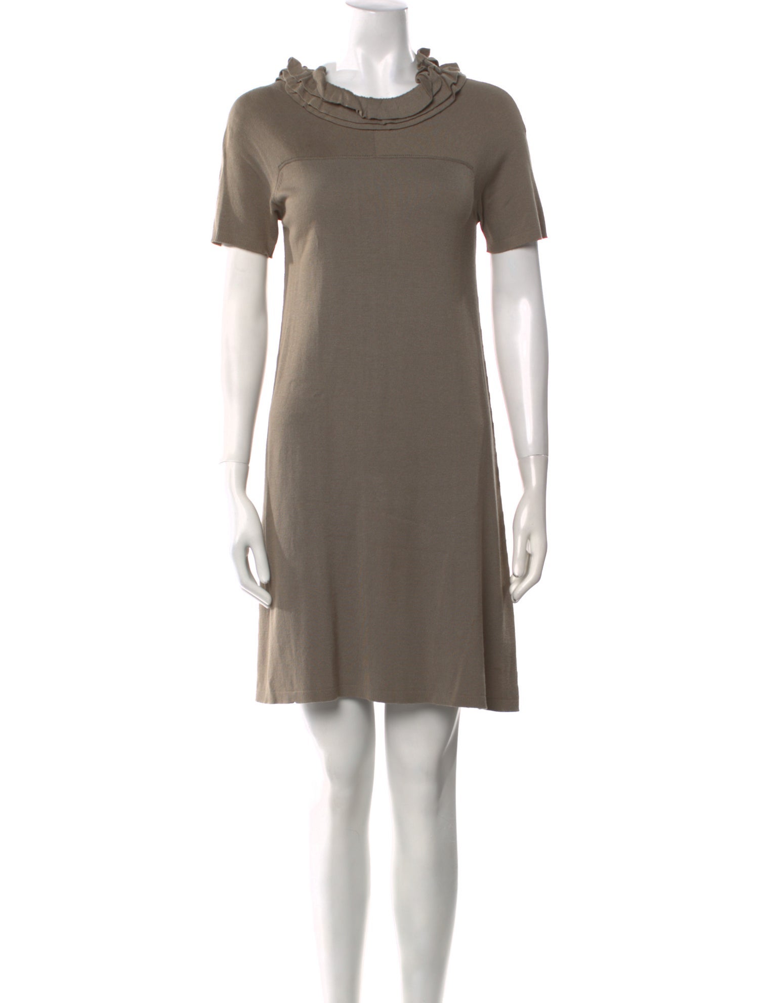 Hossh Cowl Neck Mini Dress