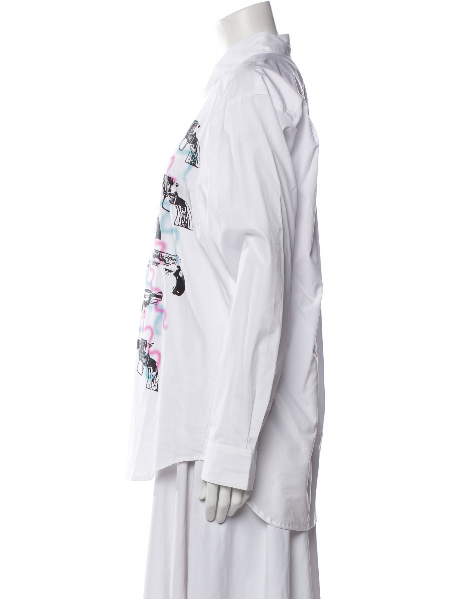 House Of Beauty And Culture Graphic Print Long Sleeve Shirt