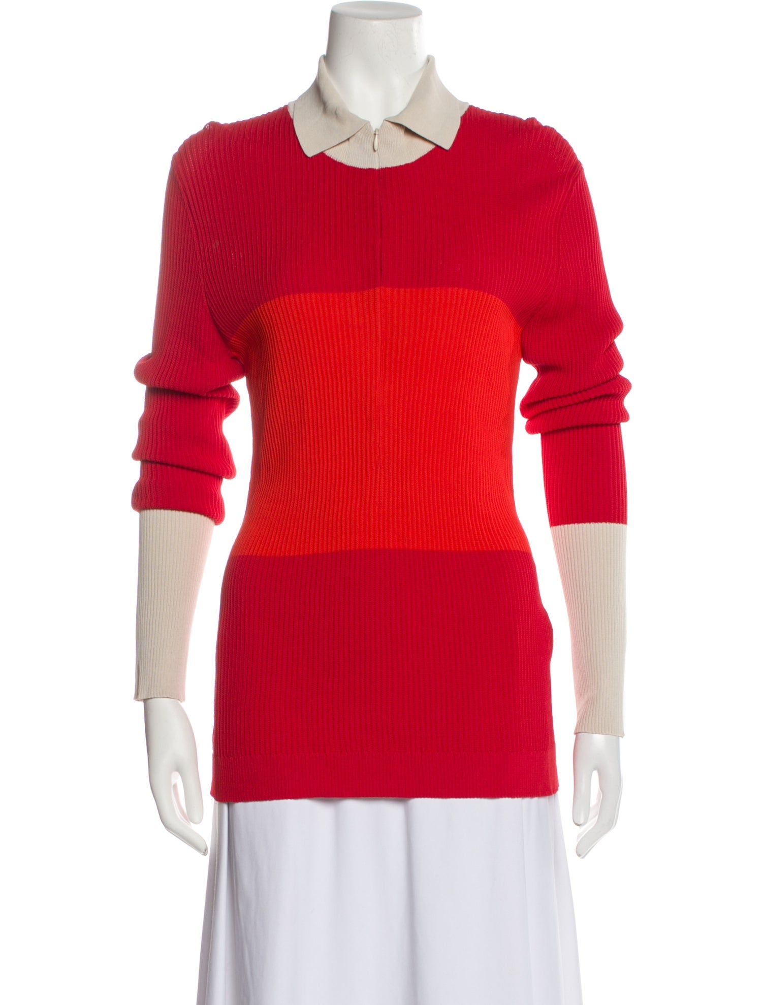 Hope Mock Neck Three-Quarter Sleeve Polo