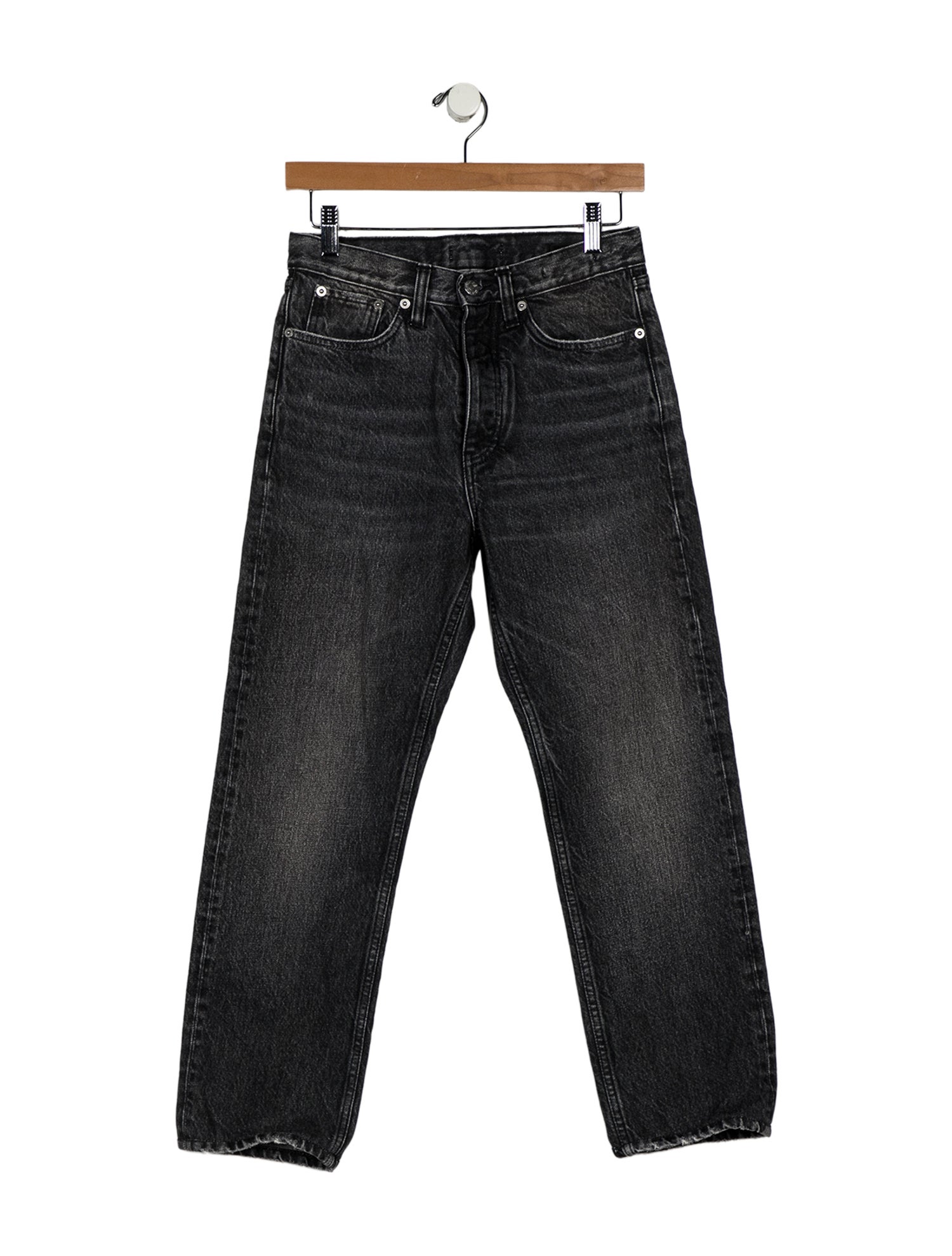 Hope Mid-Rise Straight Leg Jeans