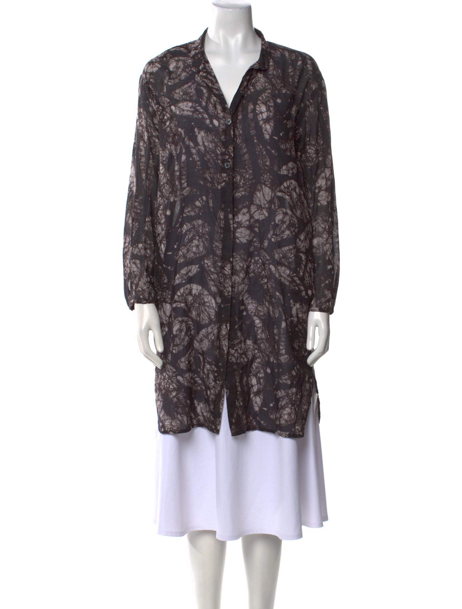 Hope Paisley Print V-Neck Tunic