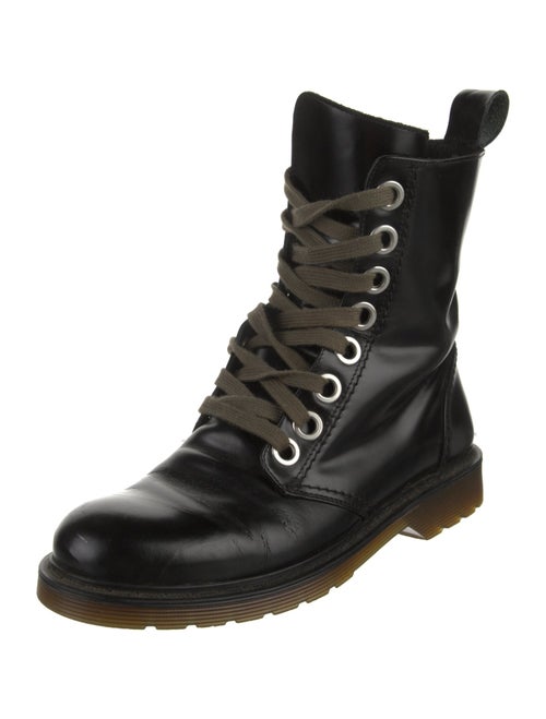 Hope Leather Combat Boots