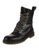 Hope Leather Combat Boots