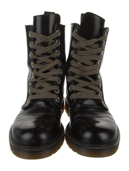 Hope Leather Combat Boots