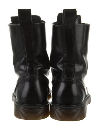 Hope Leather Combat Boots