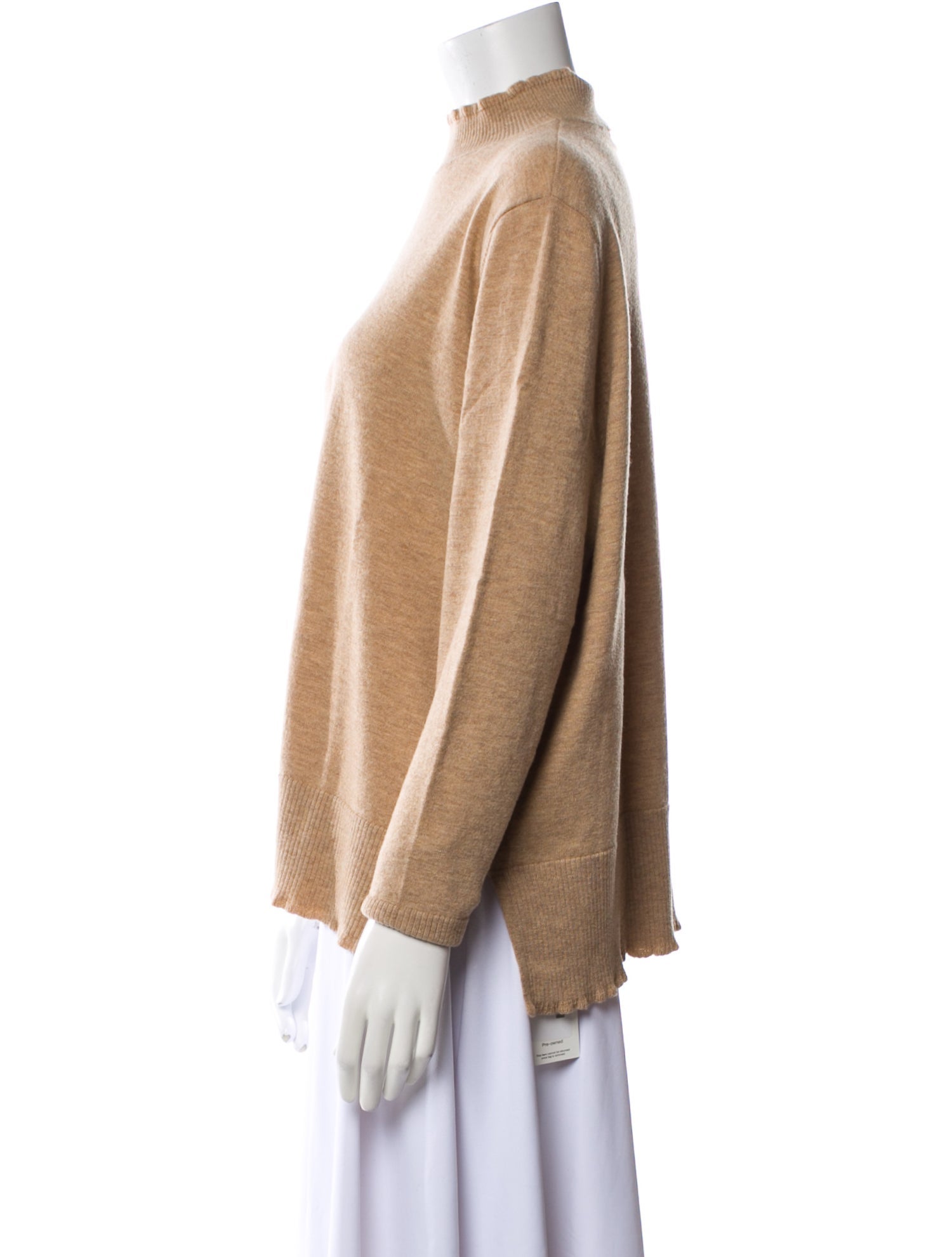 Hope Merino Wool Mock Neck Sweater