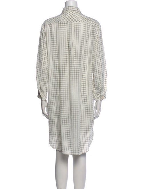 Hope Plaid Print Knee-Length Dress