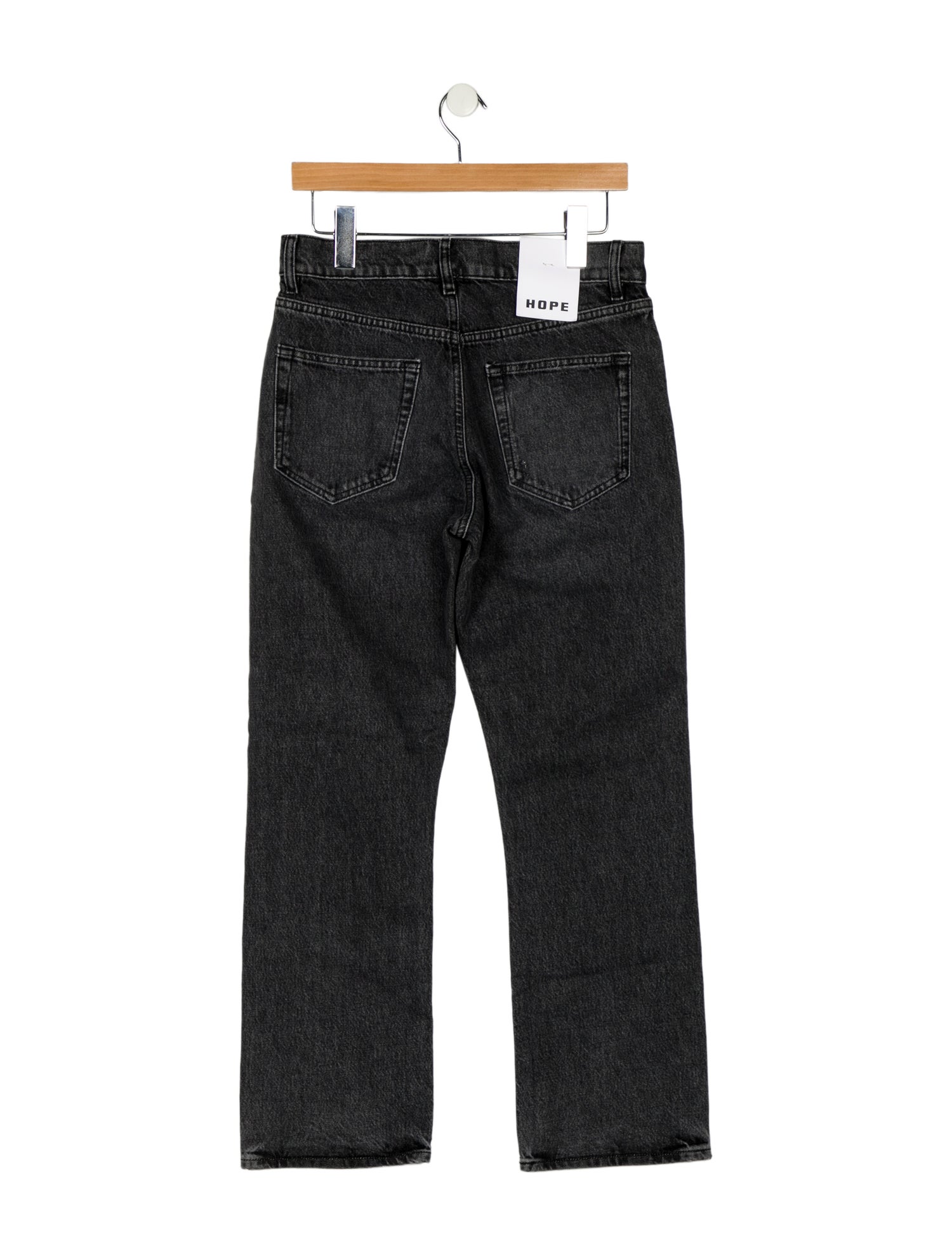 Hope Mid-Rise Straight Leg Jeans
