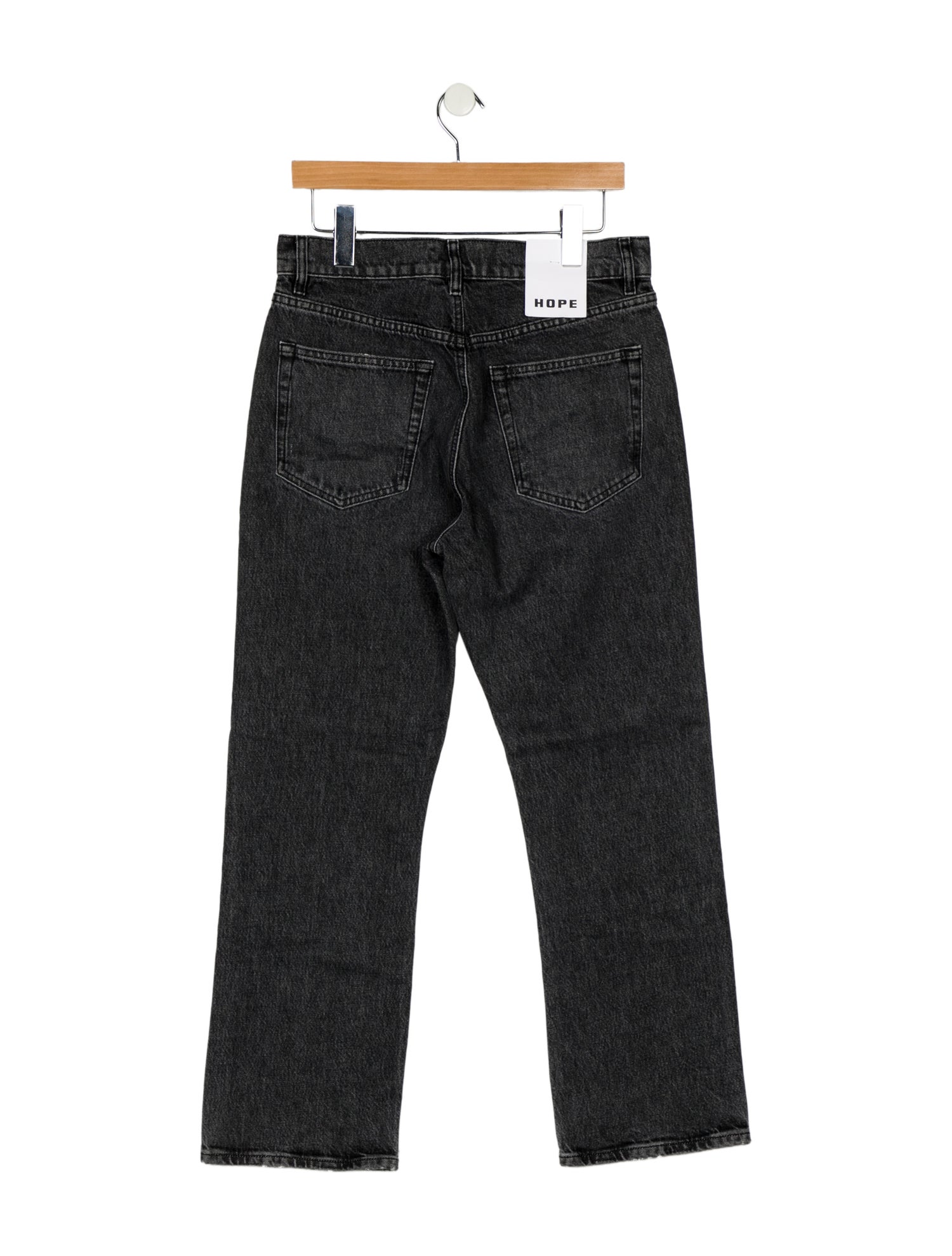 Hope Mid-Rise Wide Leg Jeans