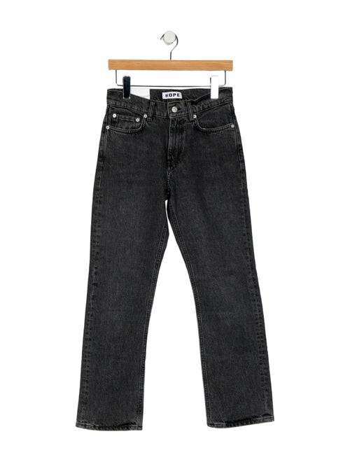 Hope Mid-Rise Straight Leg Jeans