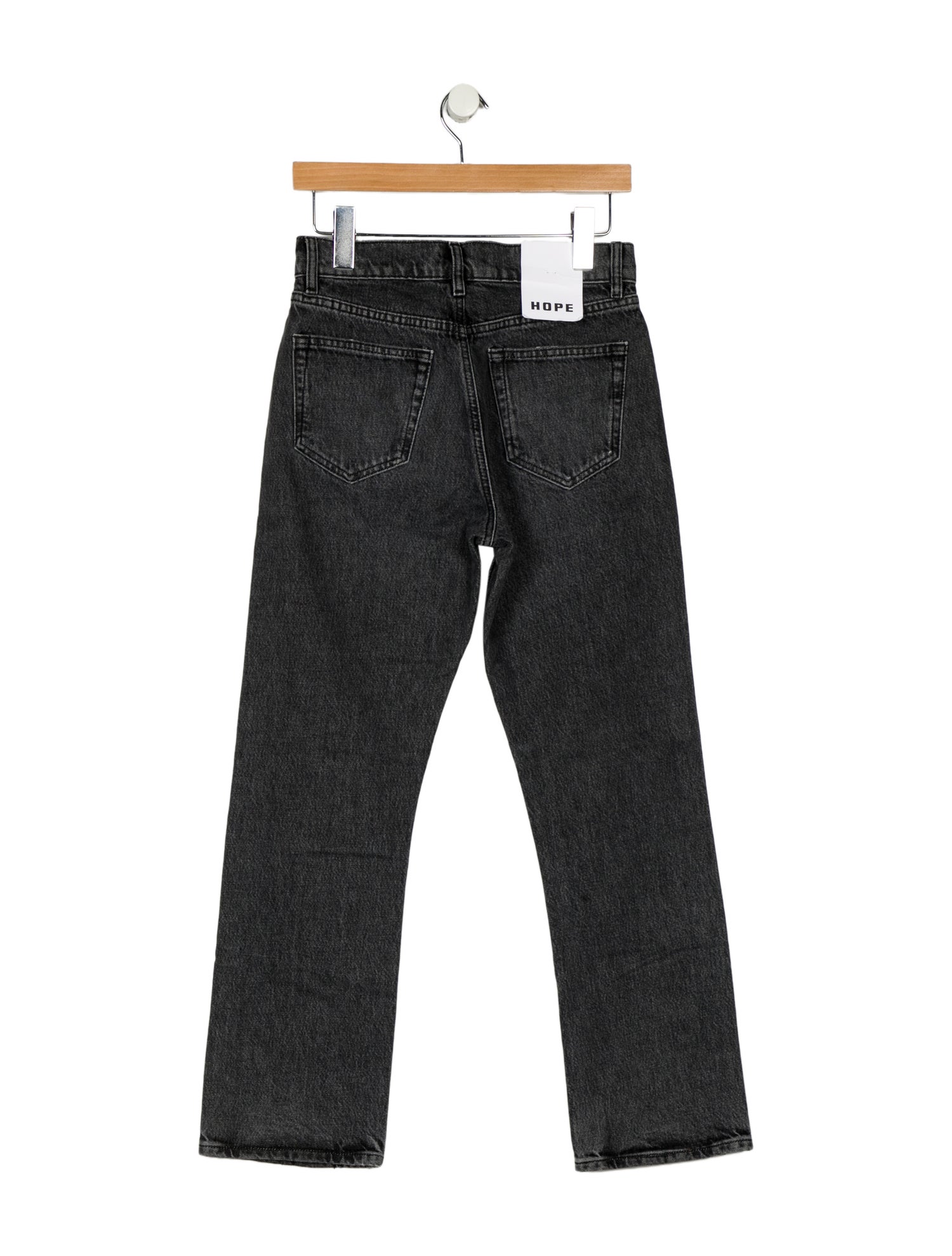 Hope Mid-Rise Straight Leg Jeans