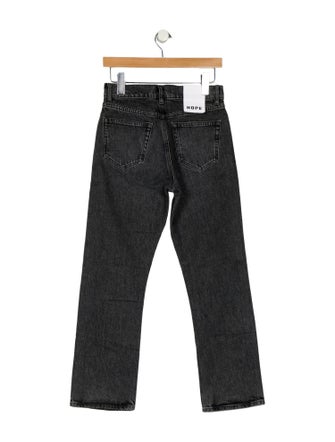 Hope Mid-Rise Straight Leg Jeans