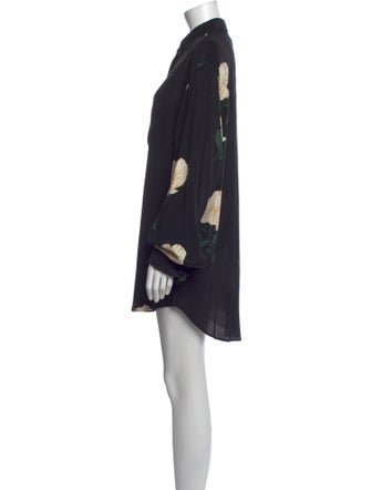 Hope Floral Print Mock Neck Tunic