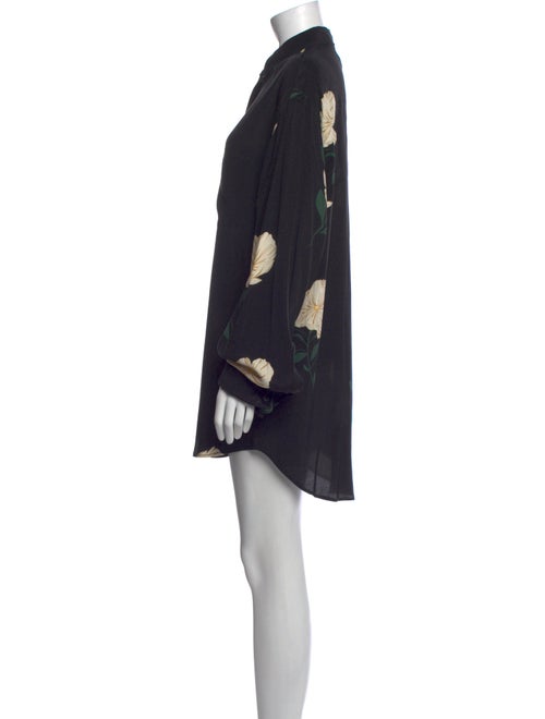 Hope Floral Print Mock Neck Tunic