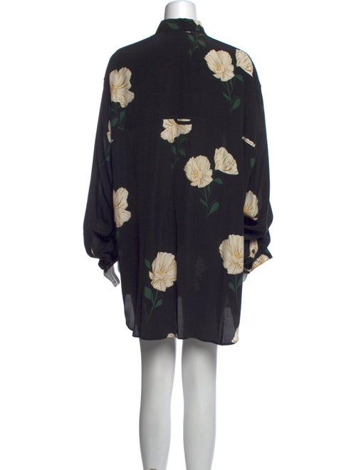 Hope Floral Print Mock Neck Tunic