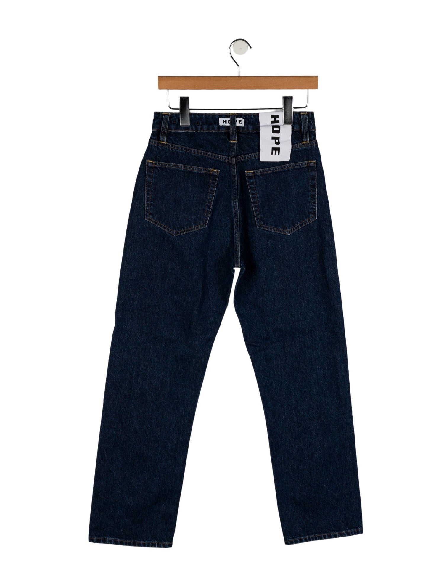 Hope High-Rise Straight Leg Jeans