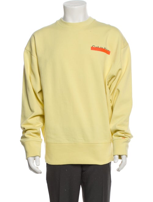 Heron Preston for Calvin Klein Graphic Print Crew Neck Sweatshirt