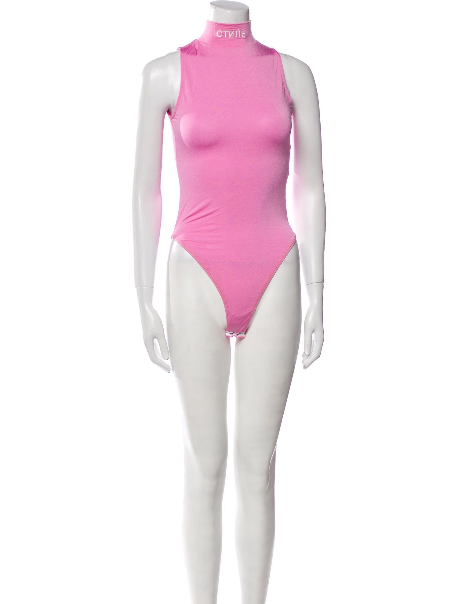 Heron Preston for Calvin Klein Turtleneck Sleeveless Bodysuit