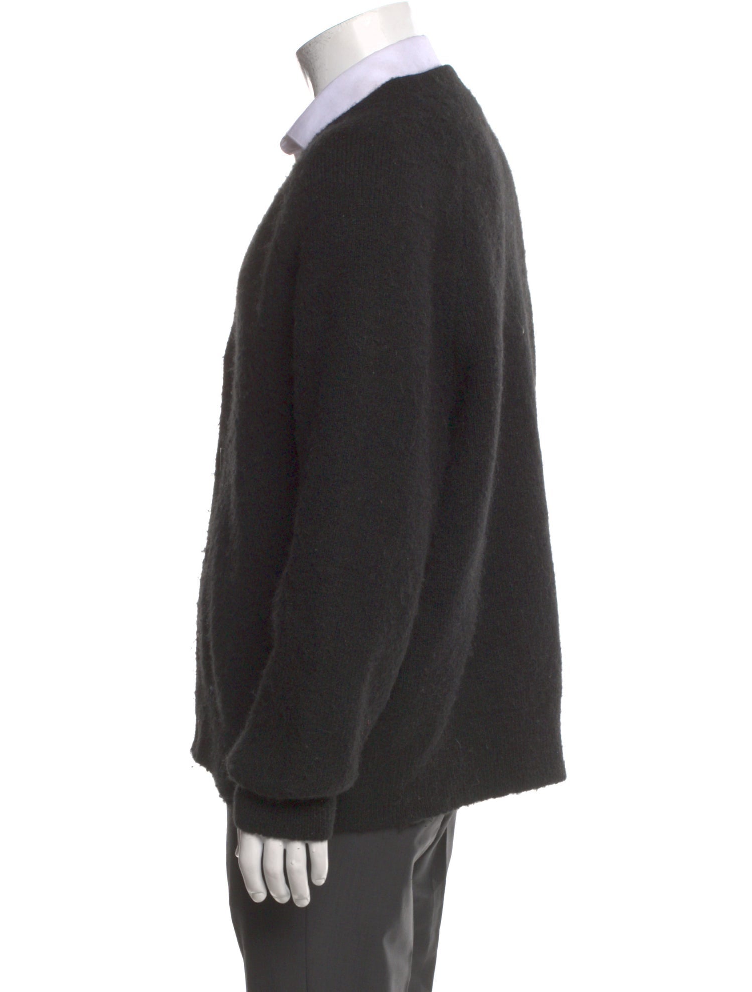 Heron Preston for Calvin Klein V-Neck Long Sleeve Cardigan