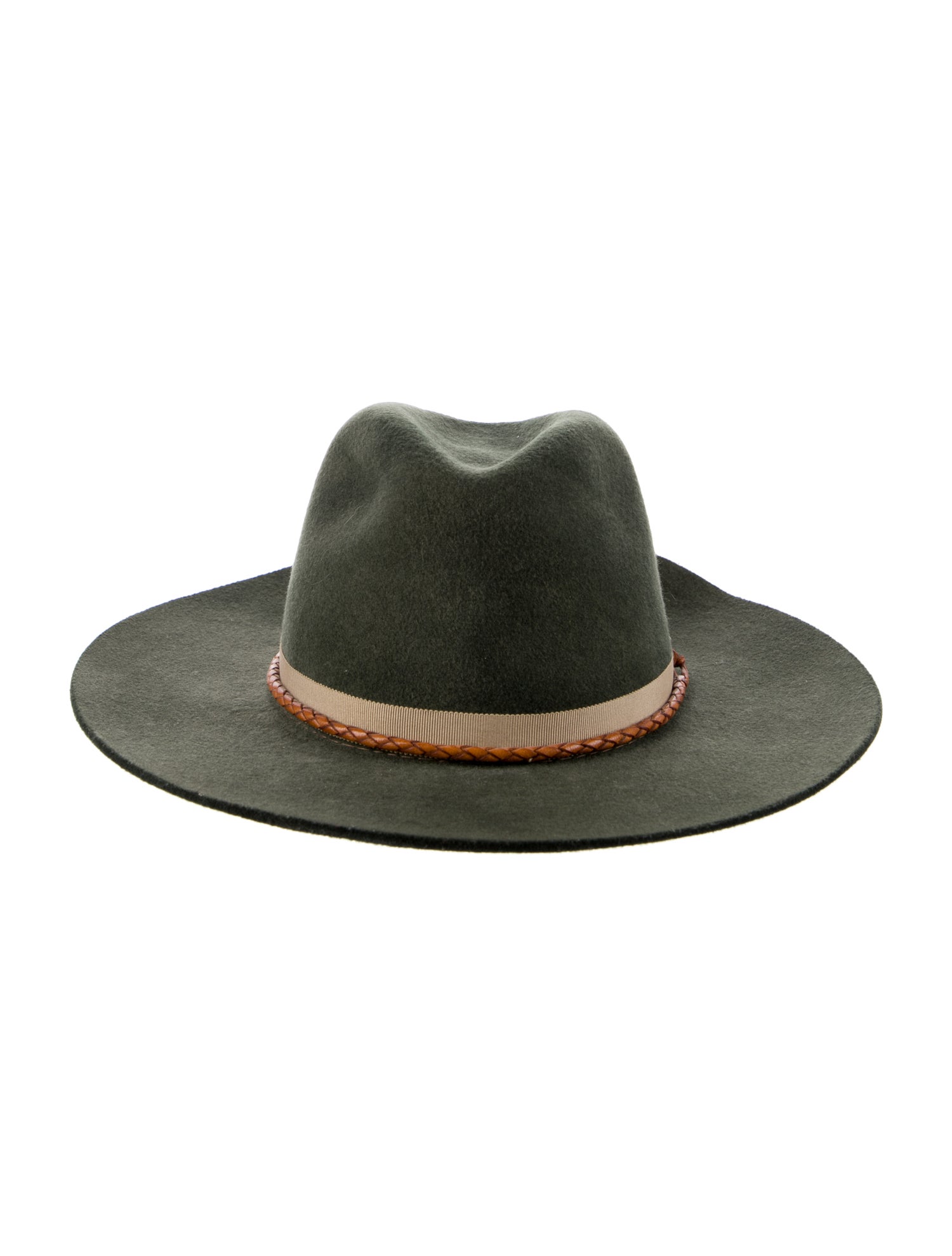 HAMPUI HATS Felt Fedora Hat