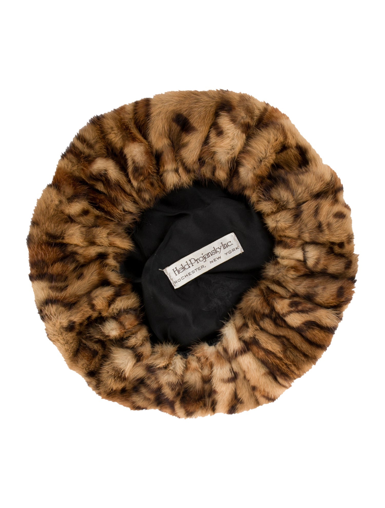 Held-Projansky Inc. Fur Beret Hat