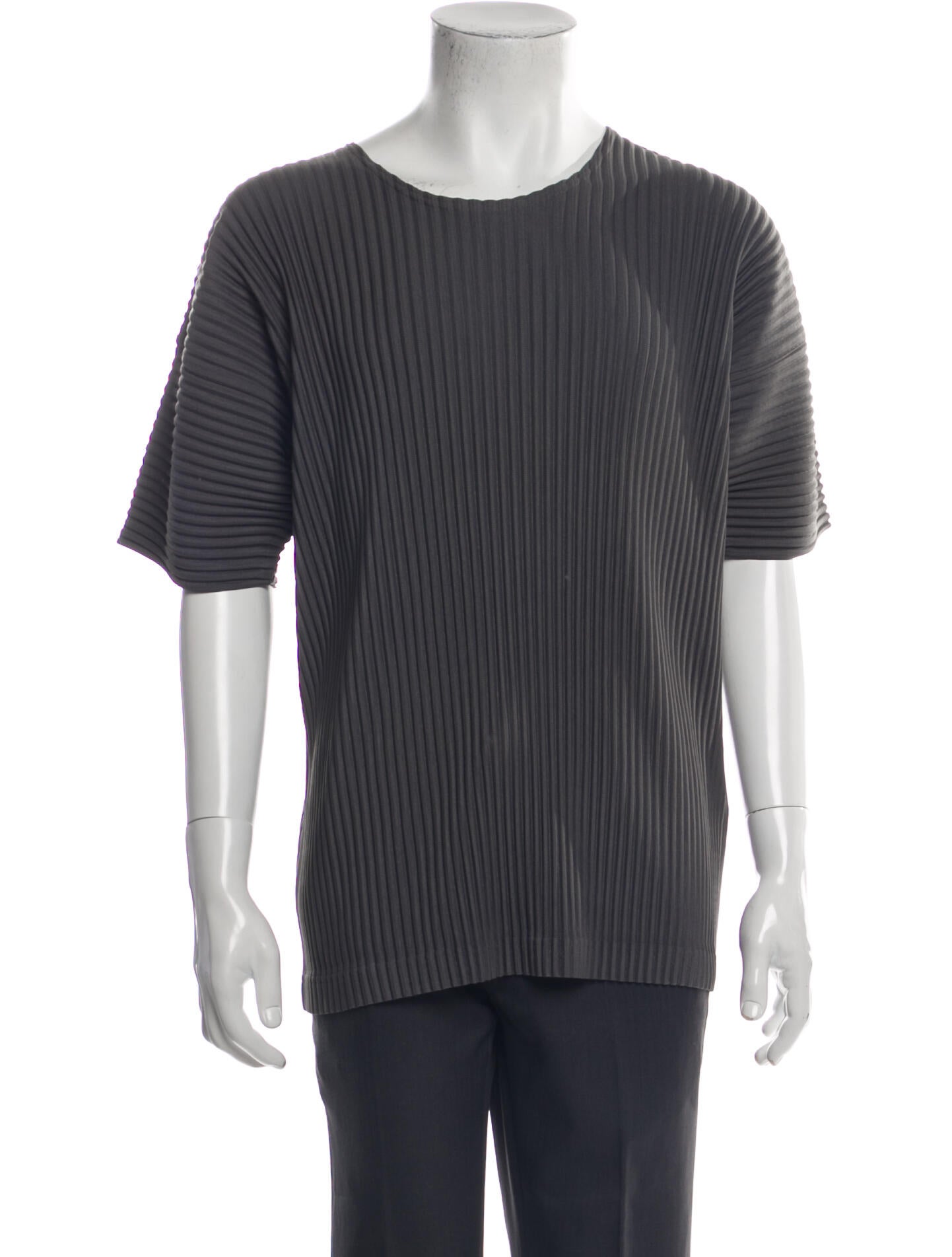 HOMME PLISSÉ ISSEY MIYAKE Crew Neck Short Sleeve T-Shirt