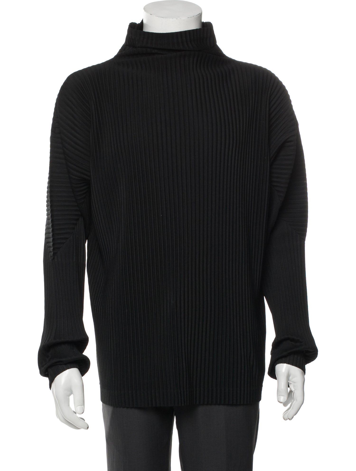 HOMME PLISSÉ ISSEY MIYAKE Turtleneck Long Sleeve T-Shirt