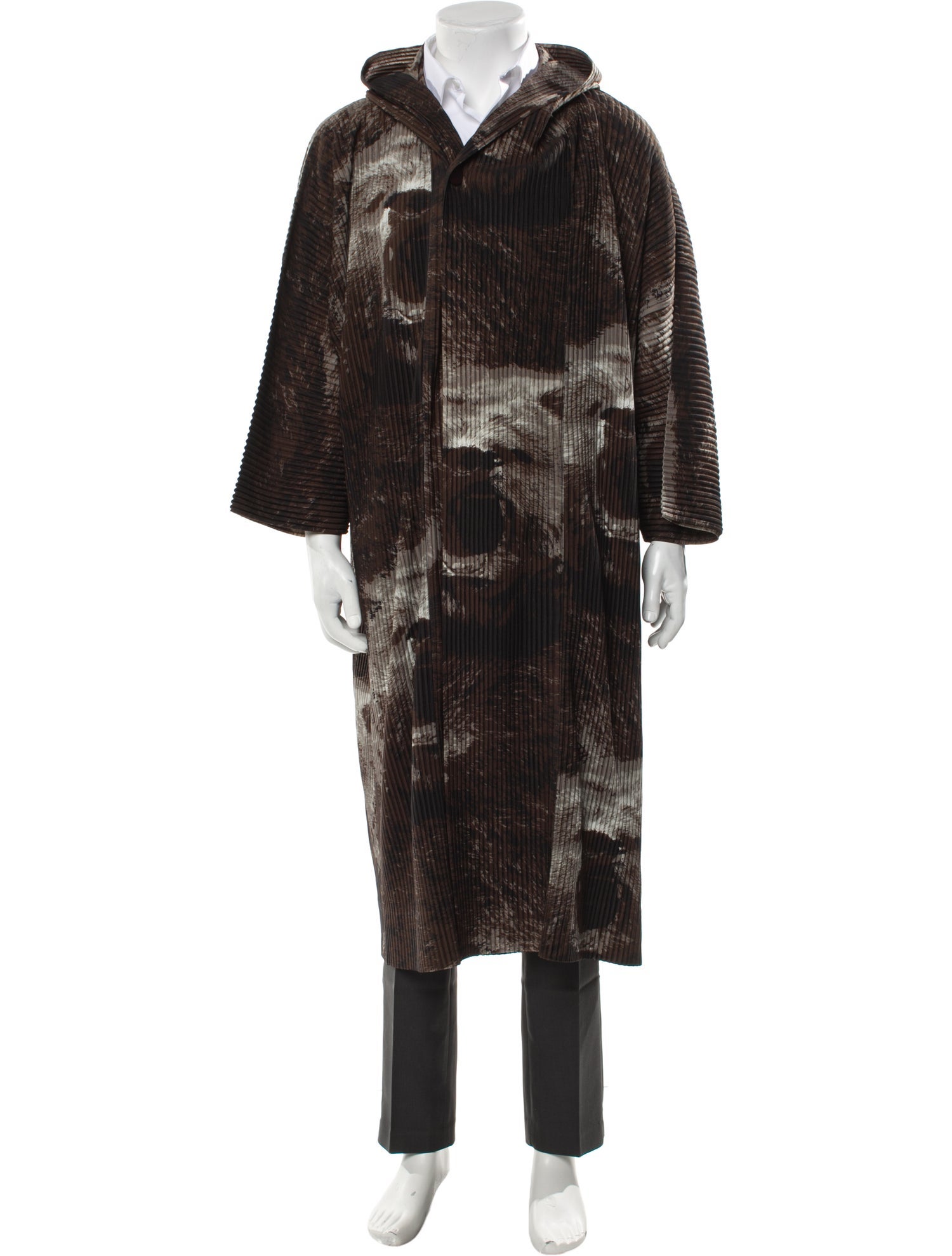 HOMME PLISSÉ ISSEY MIYAKE Printed Parka