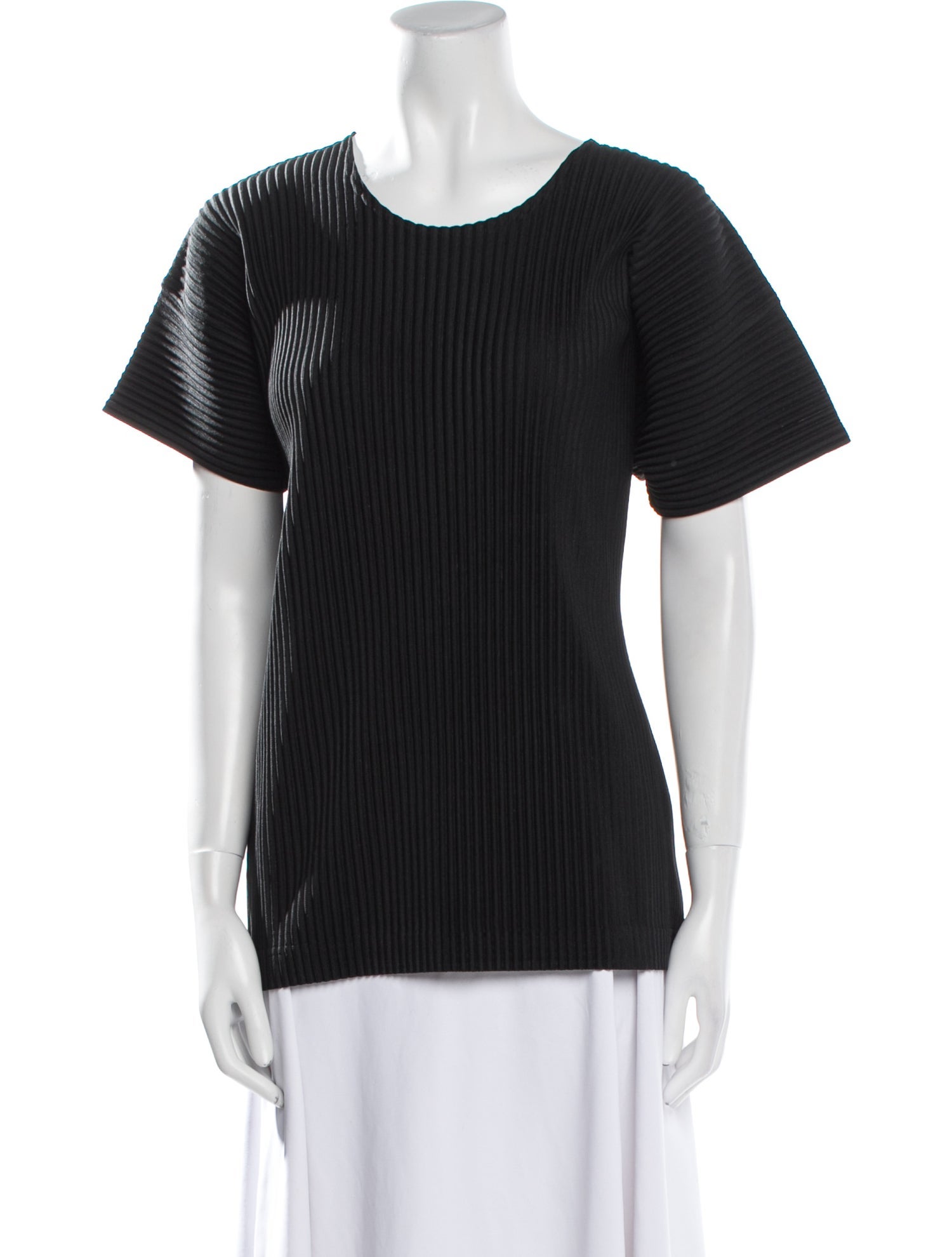 HOMME PLISSÉ ISSEY MIYAKE Crew Neck Short Sleeve T-Shirt