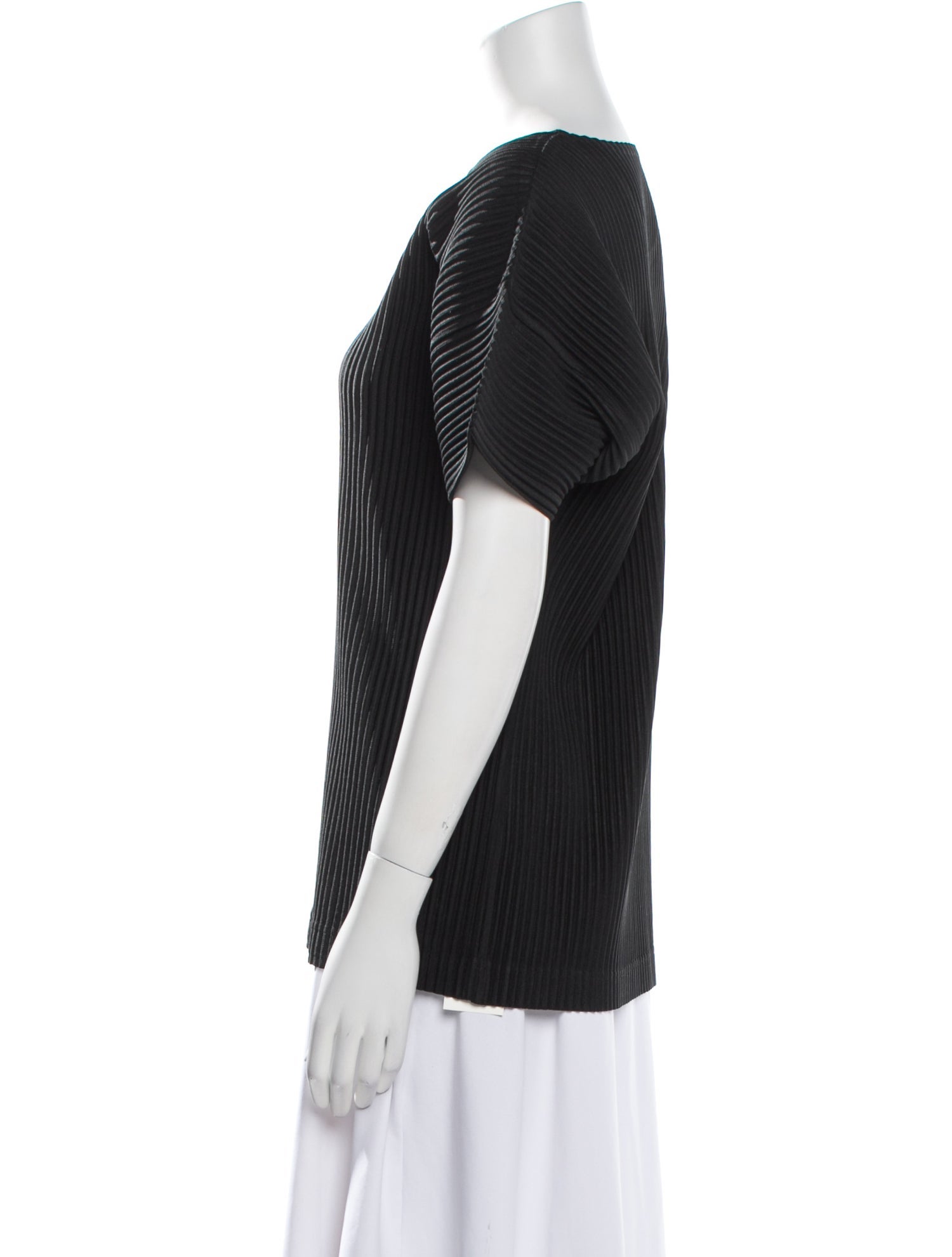 HOMME PLISSÉ ISSEY MIYAKE Crew Neck Short Sleeve T-Shirt