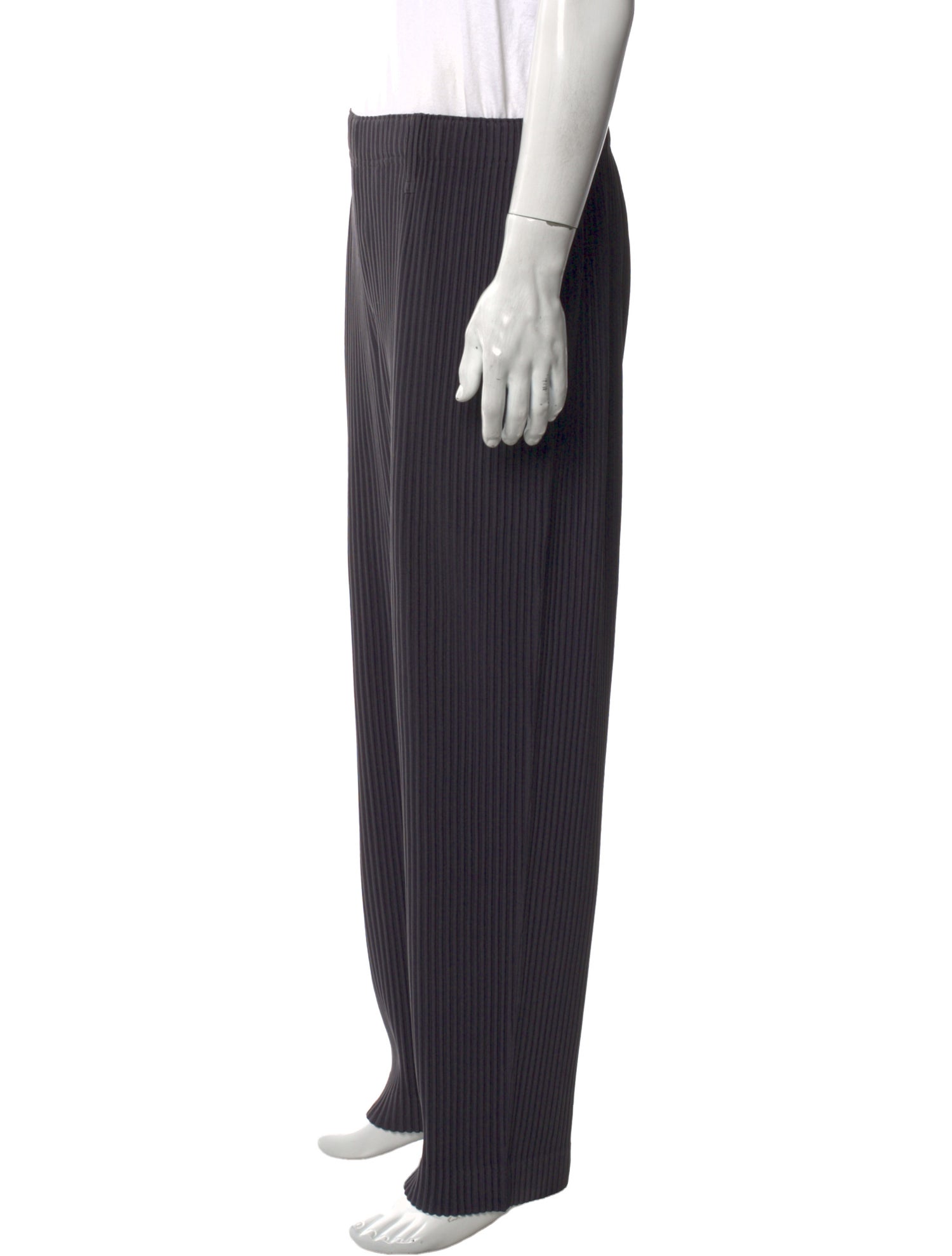 HOMME PLISSÉ ISSEY MIYAKE Striped Dress Pants