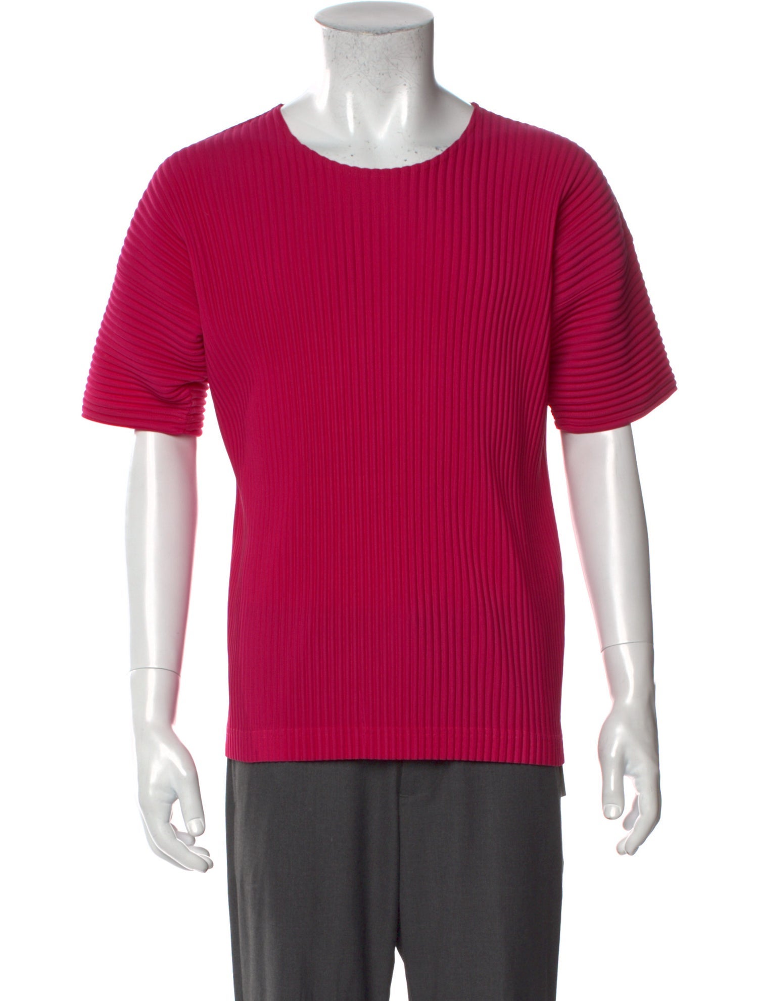 HOMME PLISSÉ ISSEY MIYAKE Crew Neck Short Sleeve Pullover