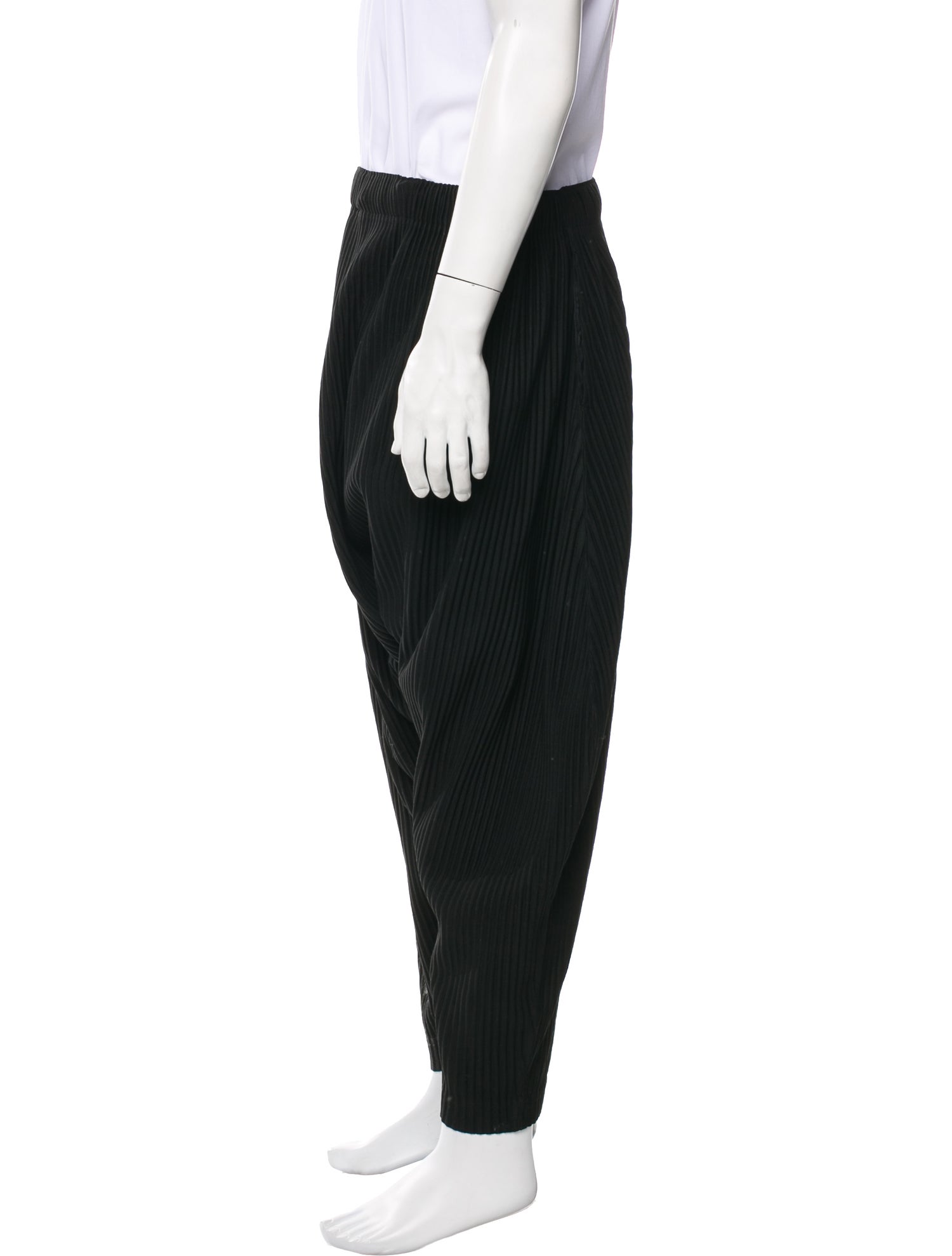 HOMME PLISSÉ ISSEY MIYAKE Pleated Accents Lounge Bottoms