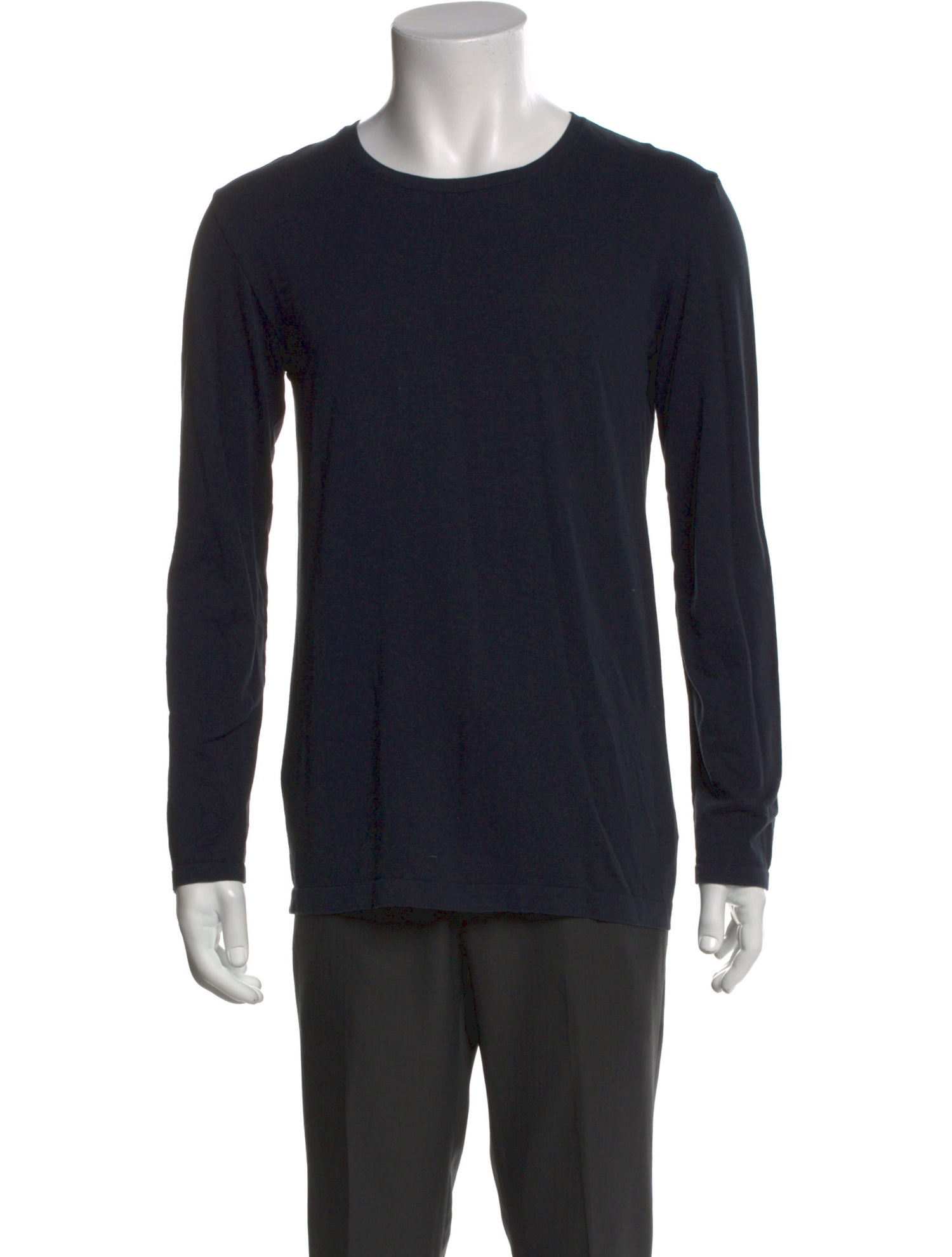 HOMME PLISSÉ ISSEY MIYAKE Crew Neck Long Sleeve Pullover