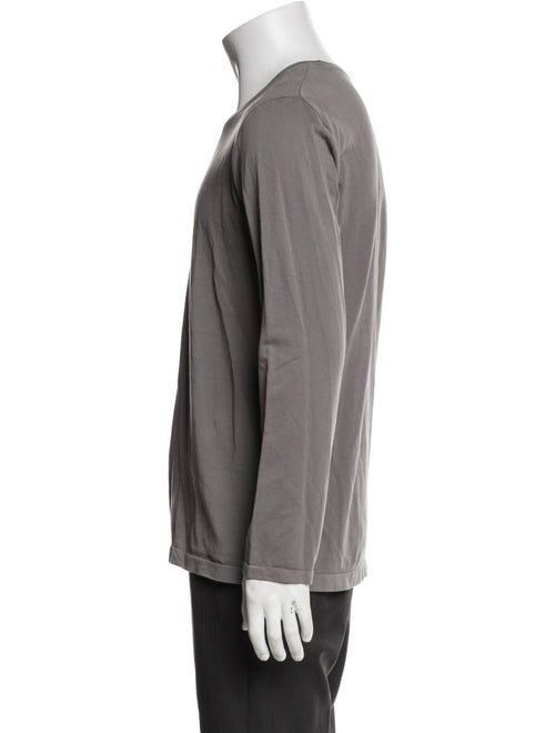 HOMME PLISSÉ ISSEY MIYAKE Crew Neck Long Sleeve T-Shirt