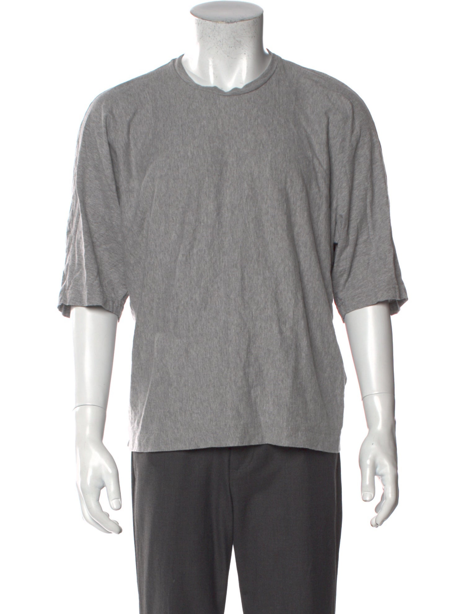 HOMME PLISSÉ ISSEY MIYAKE Crew Neck Three-Quarter Sleeve T-Shirt