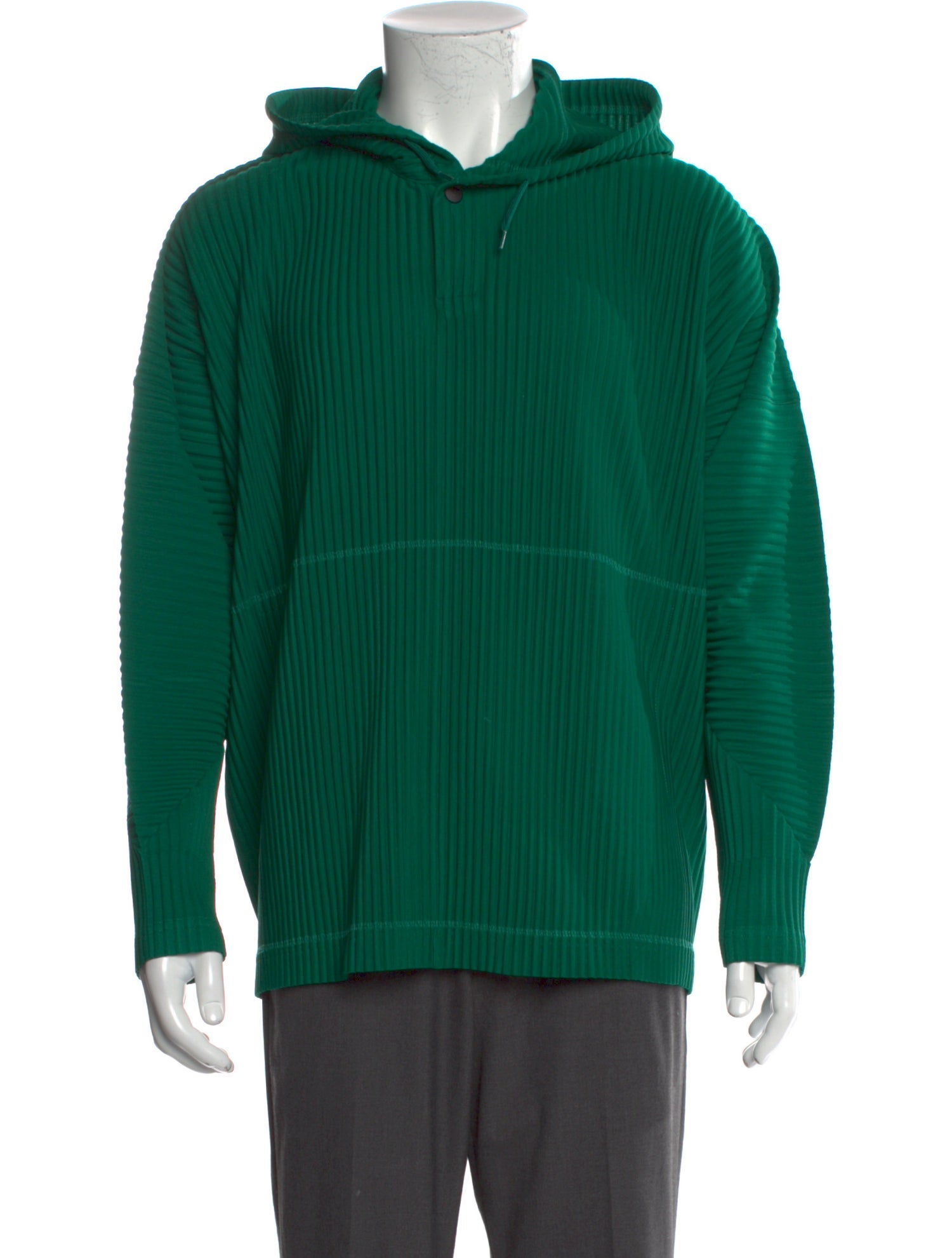 HOMME PLISSÉ ISSEY MIYAKE Turtleneck Long Sleeve Cardigan