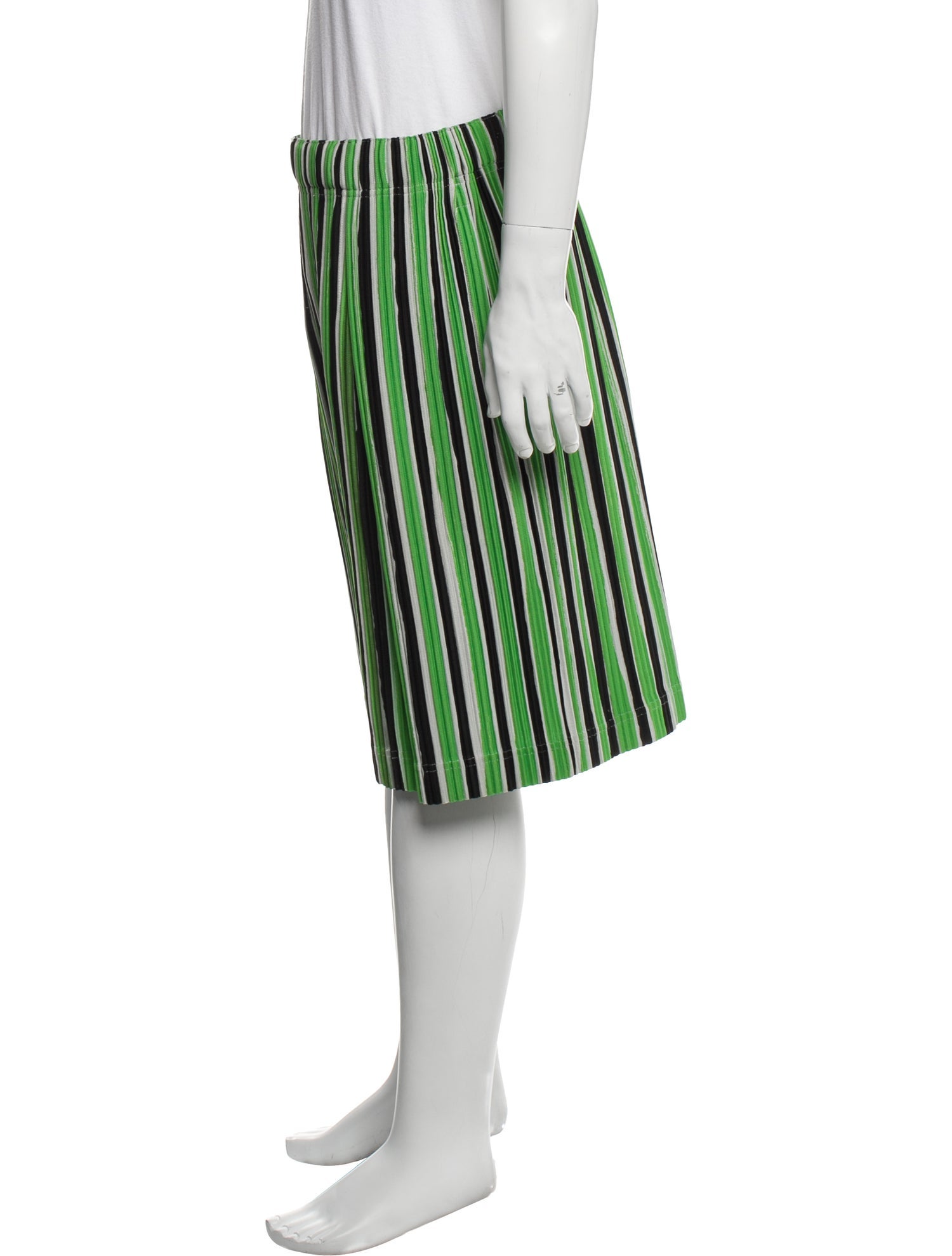 HOMME PLISSÉ ISSEY MIYAKE Striped Jogger Shorts