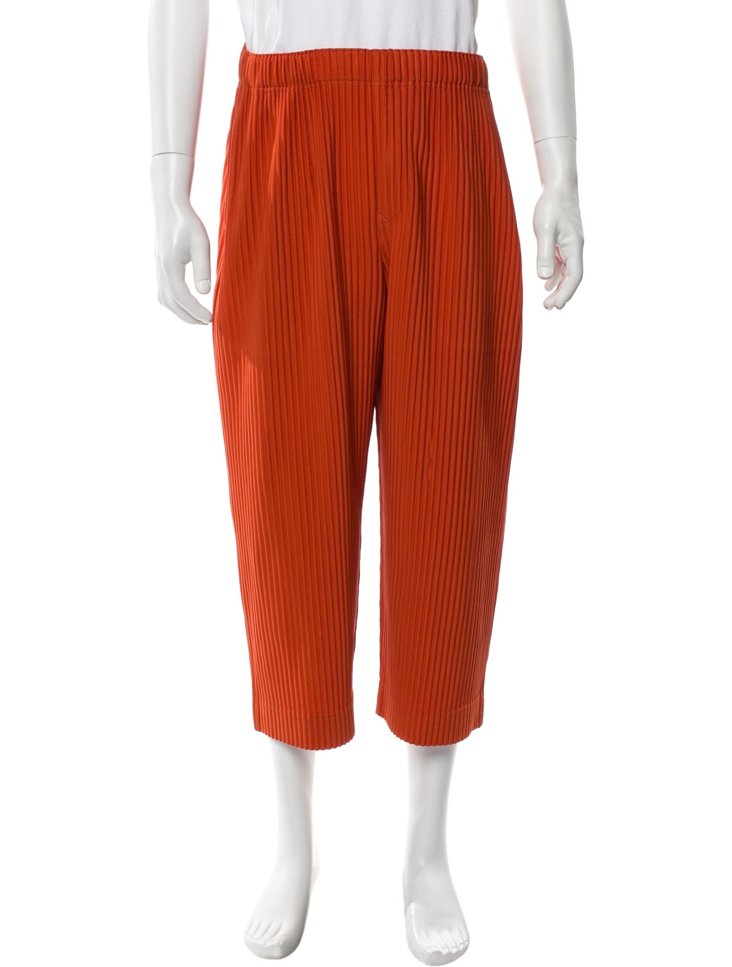 HOMME PLISSÉ ISSEY MIYAKE Striped Corduroy Pants