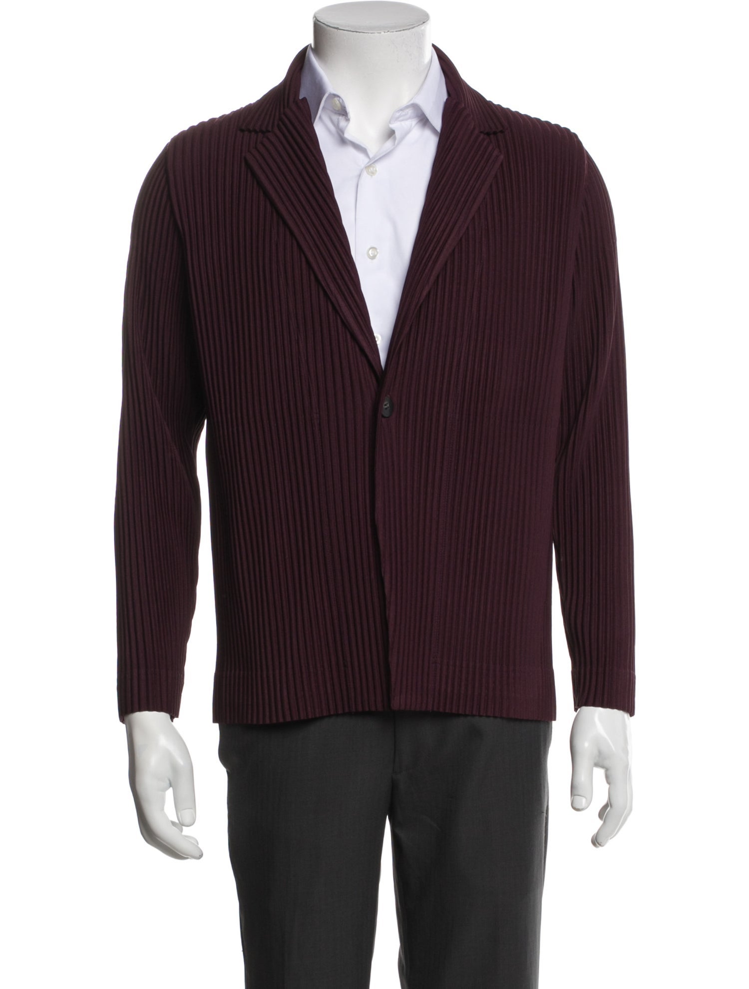 HOMME PLISSÉ ISSEY MIYAKE Pleated Accents Blazer