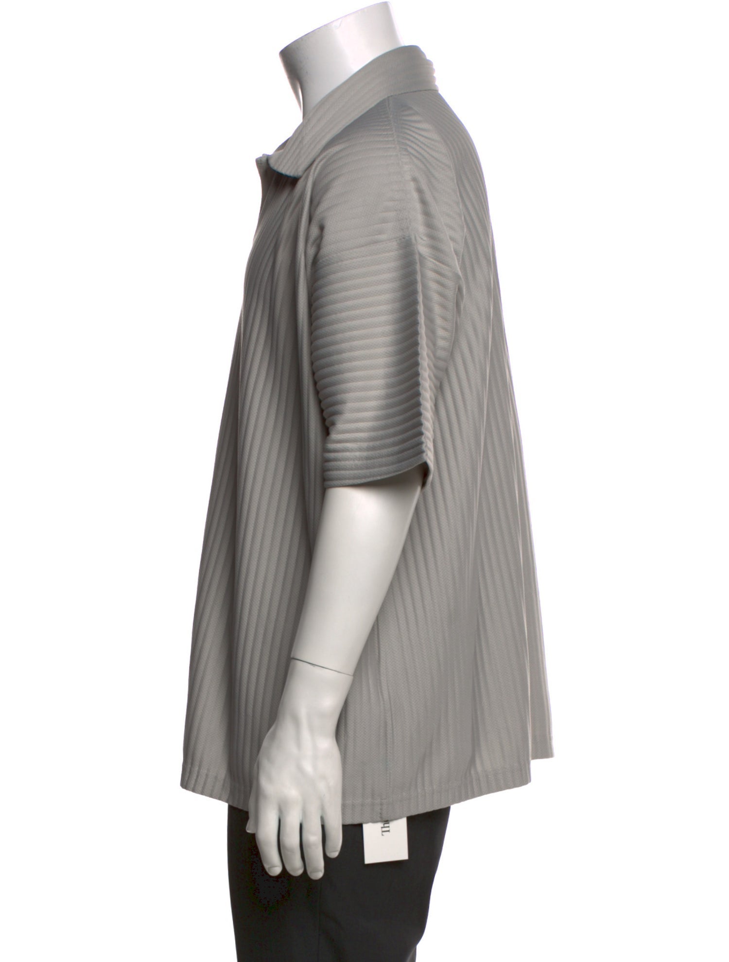 HOMME PLISSÉ ISSEY MIYAKE Collar Short Sleeve Polo Shirt