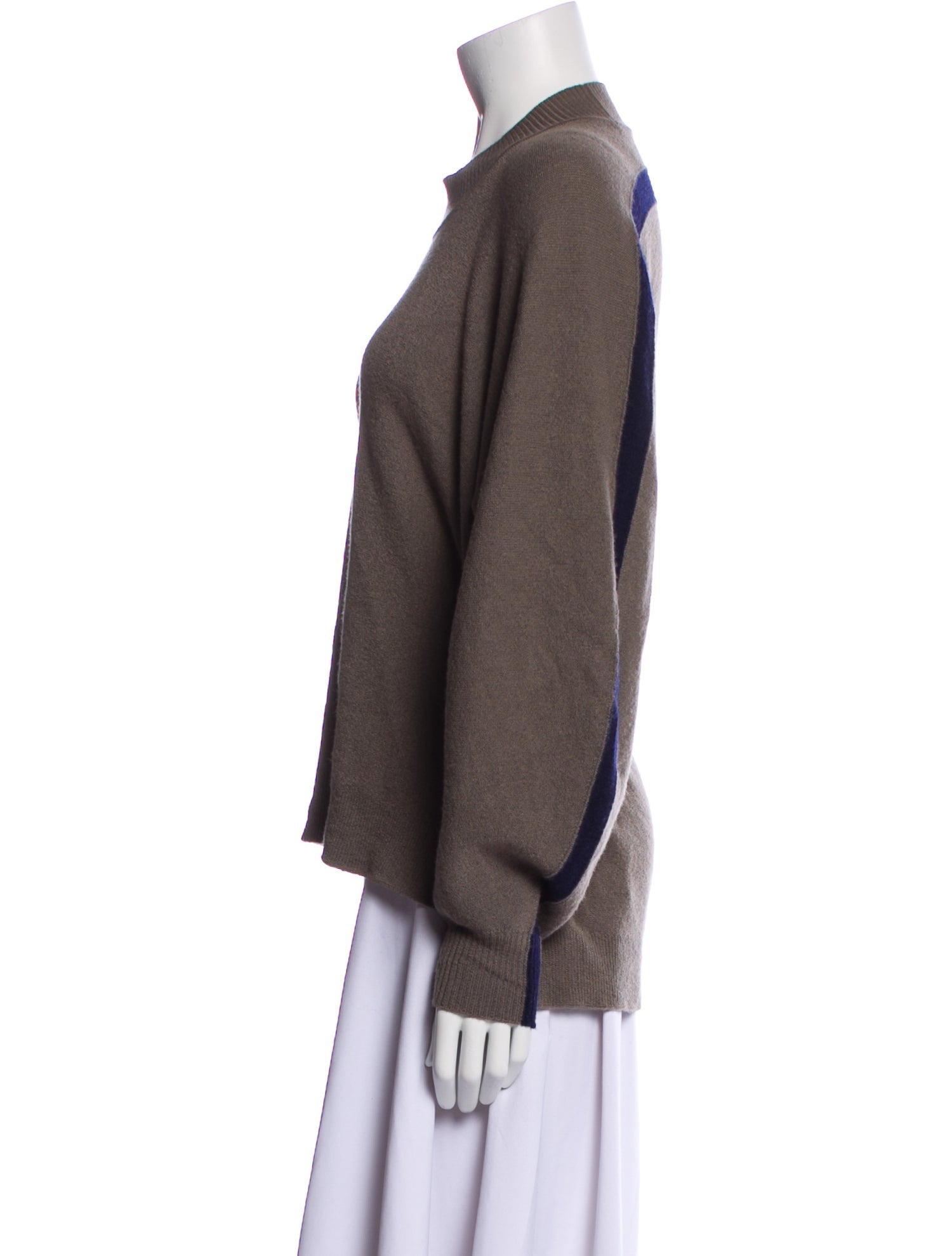 HOMME PLISSÉ ISSEY MIYAKE Wool Crew Neck Pullover