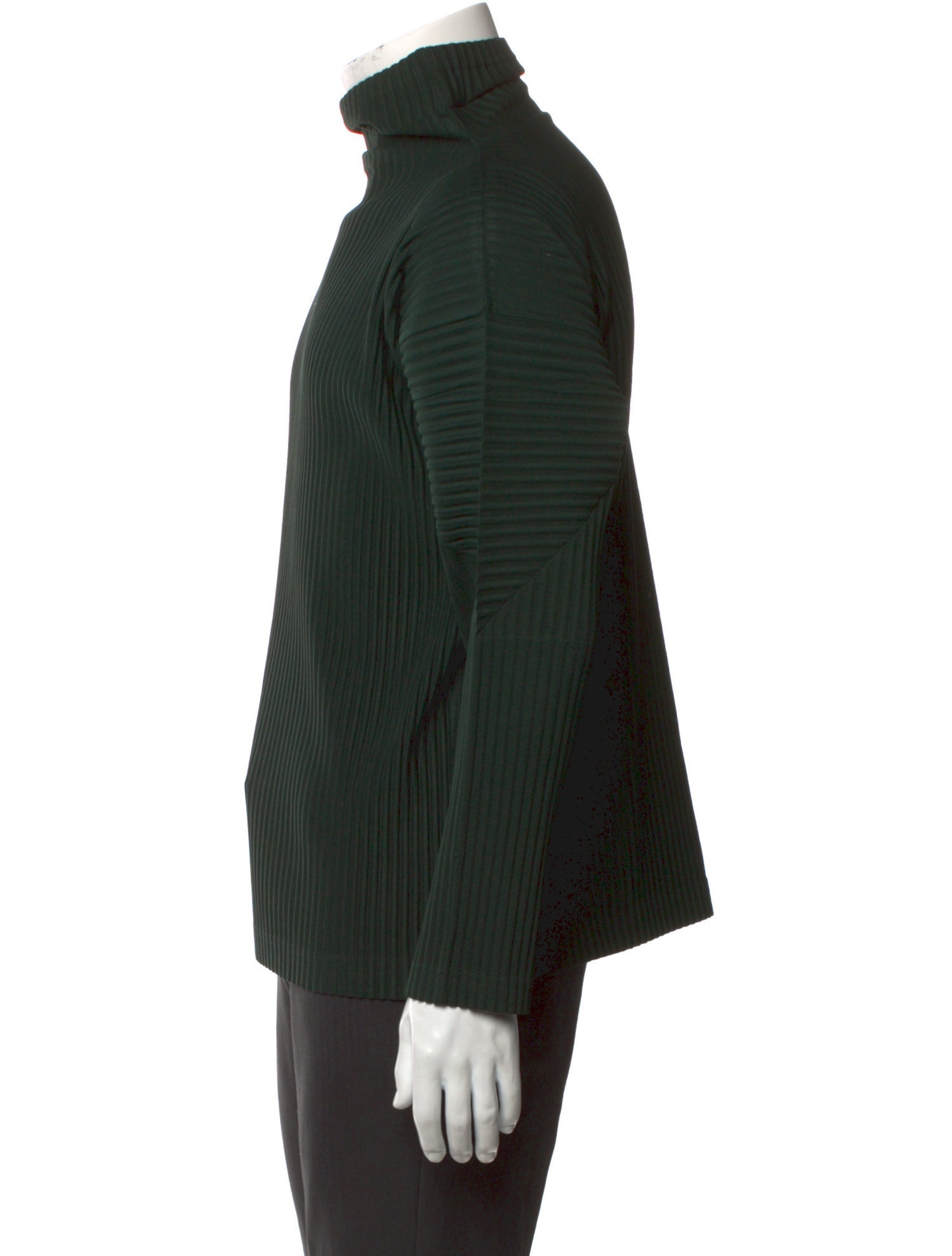 HOMME PLISSÉ ISSEY MIYAKE Turtleneck Long Sleeve T-Shirt