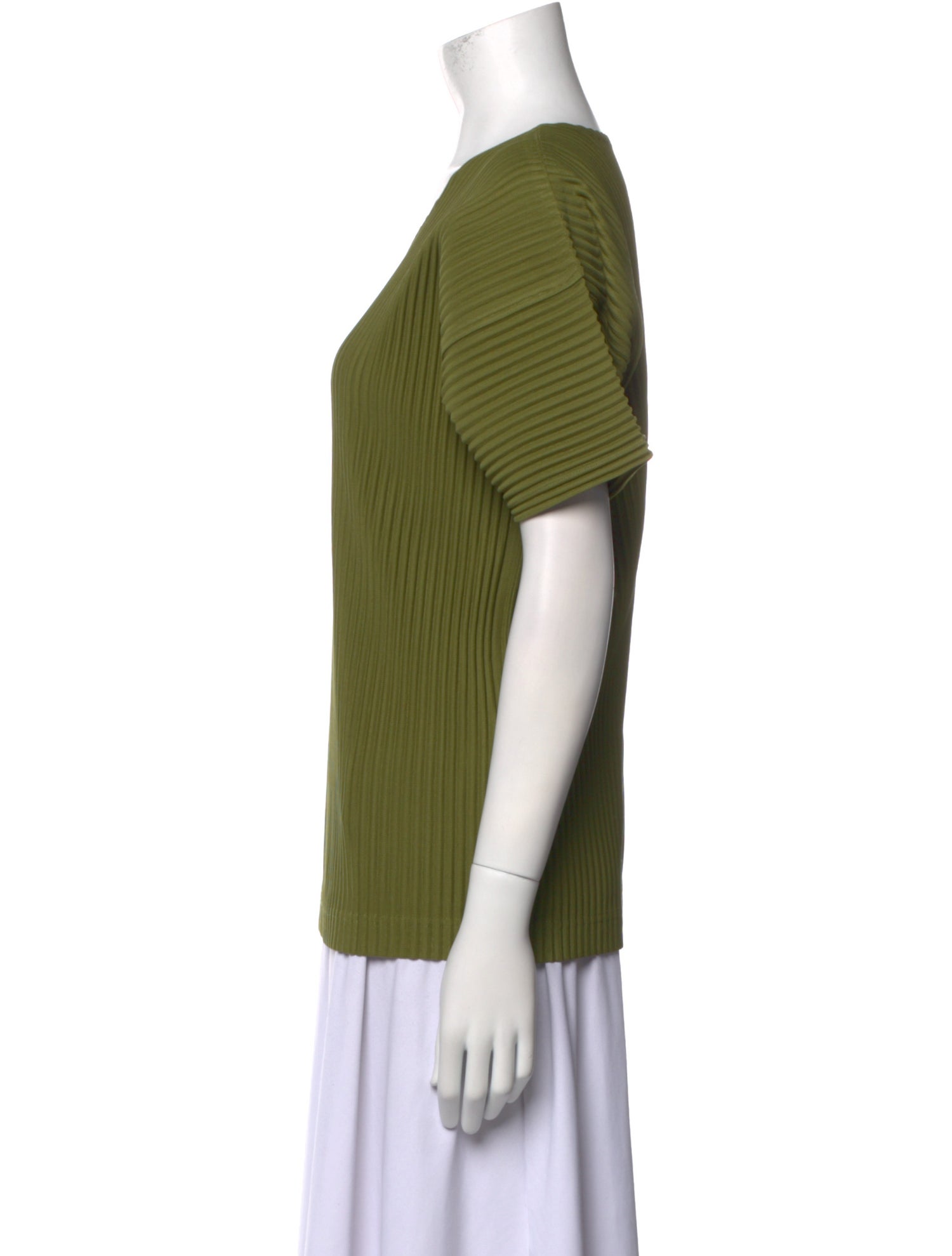 HOMME PLISSÉ ISSEY MIYAKE Crew Neck Short Sleeve T-Shirt