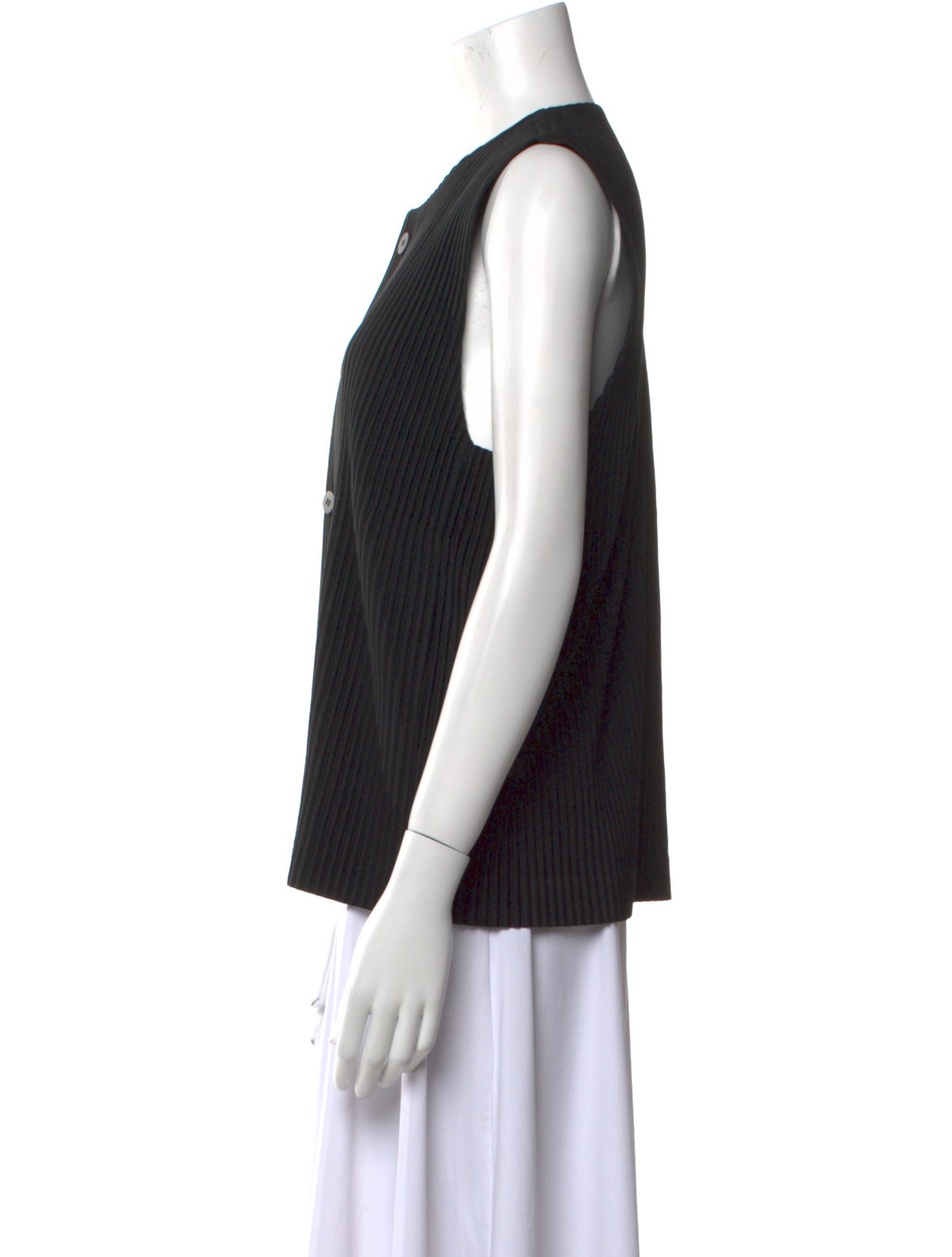 HOMME PLISSÉ ISSEY MIYAKE Crew Neck Sleeveless Tank